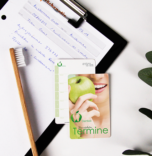 Zahnarzt Terminkarten 