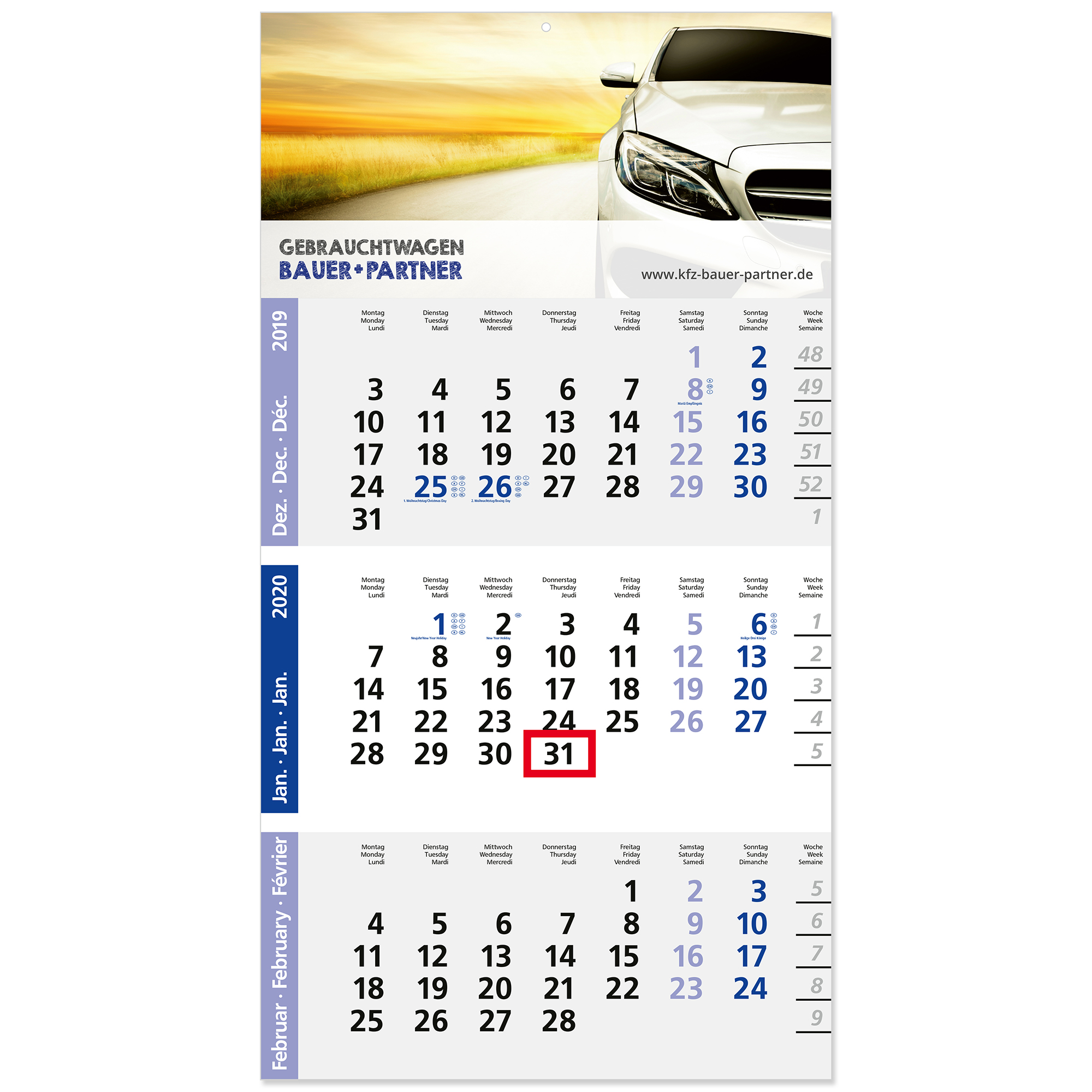 EasyOne 3 PostB4 blue