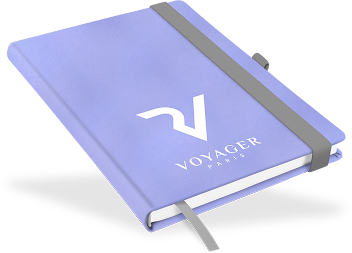 "Glossy Grape" - DIN A5 mit deinem Umschlagdesign