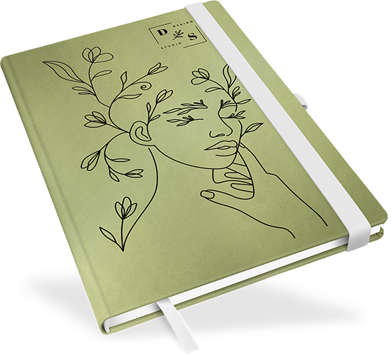 "Pistachio" - Large mit deinem Umschlagdesign