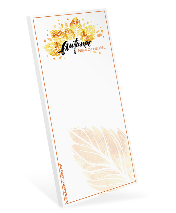 Notizblock Premium DIN Lang