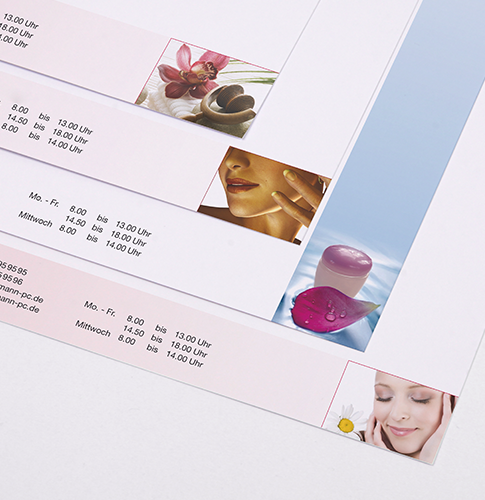 Kosmetik überzeugt mit Briefpapier