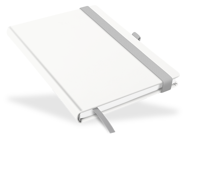 "Nappa weiss" - DIN A5