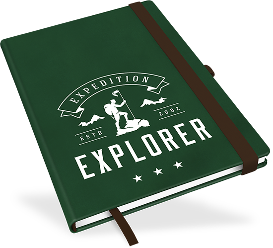 "Forest Green" - Large mit deinem Umschlagdesign