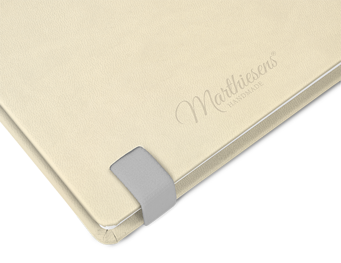 "Nappa Champagne" - DIN A5 mit deinem Umschlagdesign