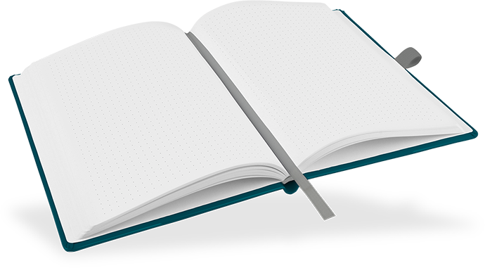 "Metallic Seaweed" - DIN A5 mit deinem Umschlagdesign