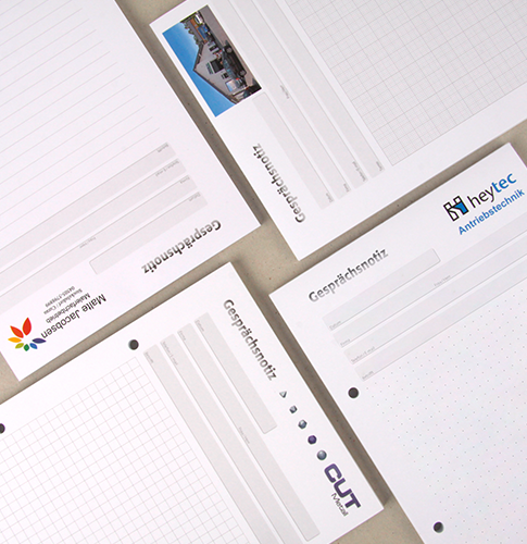 Warum Gesprächsnotizblöcke in DIN A5 verwenden?