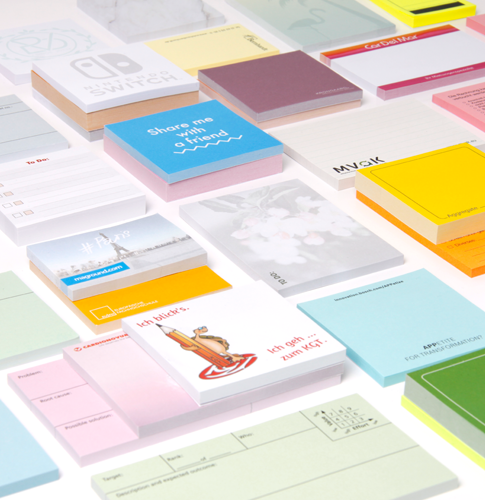 So lässt du Haftnotizen professionell bedrucken