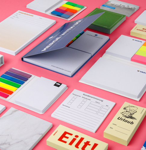 Bedruckte Haftnotizen als effektives Werbemittel