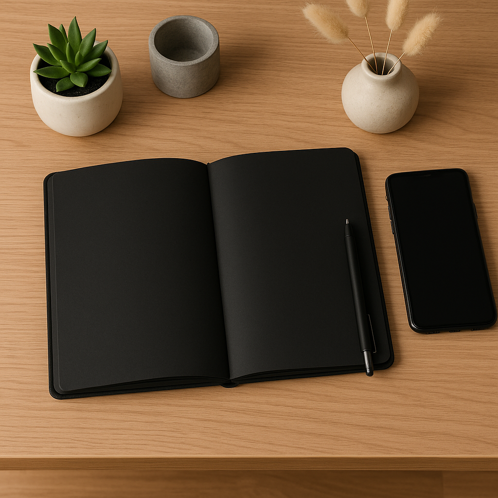 Warum ist ein schwarzes Notizbuch so viel mehr als nur ein Schreibwerkzeug?