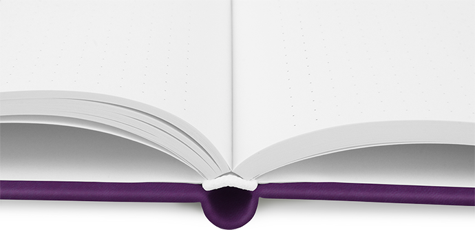 "Imperial Lila" - Large mit deinem Umschlagdesign