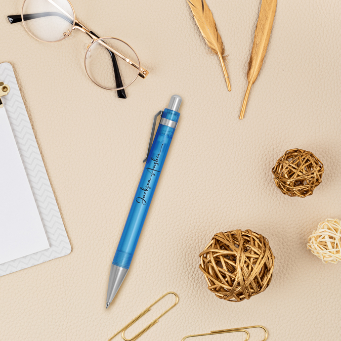 Kugelschreiber Arctis mit Metallelementen