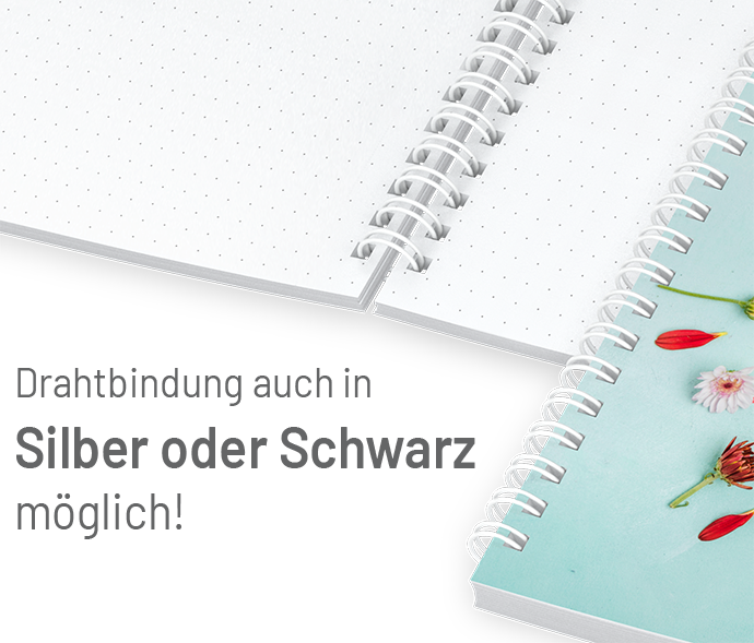 Spiralblock A5 Quadrat - Inhalt Standard