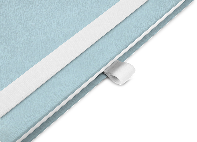 "Türkis" - DIN A5 mit deinem Umschlagdesign