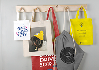 Welche Arten von Baumwolltaschen gibt es?