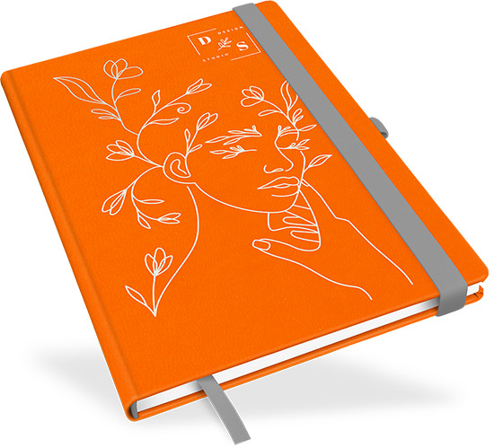 "Orange Iced Tea" - Large mit deinem Umschlagdesign