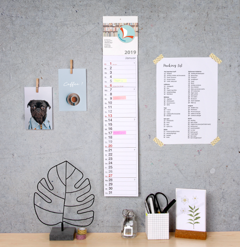 Streifenkalender Classic Stripe