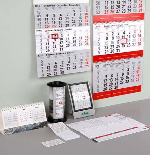 Welche Kalenderformate aus Recyclingpapier gibt es für 2026 und 2027?