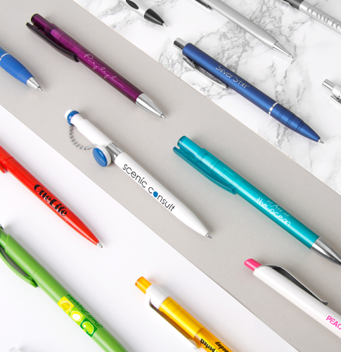 Werbekugelschreiber als individuelles Schreibgerät