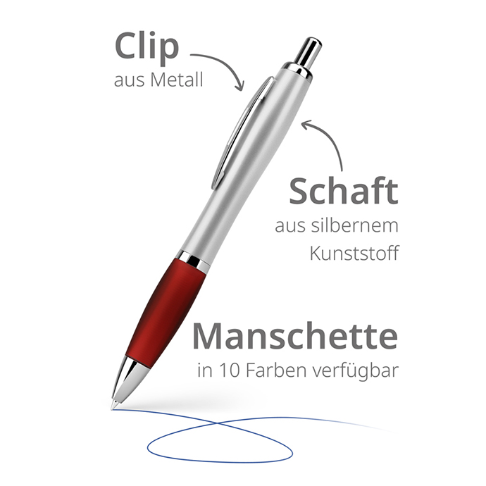 Kugelschreiber Silver Color