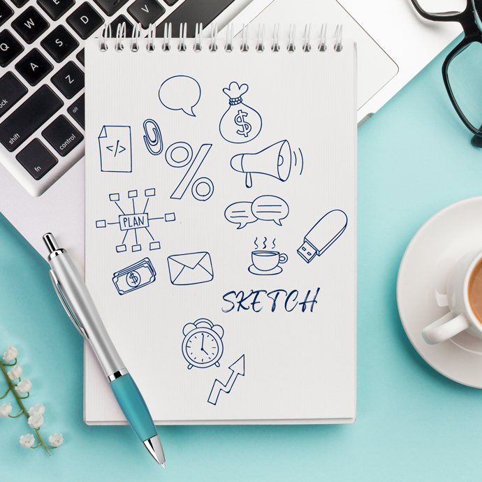 Kugelschreiber Silver Color