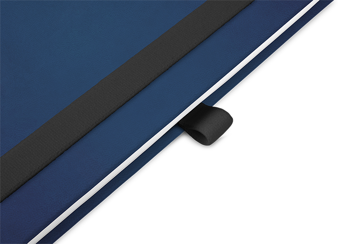 "Cosmic Cobalt" - DIN A5 mit deinem Umschlagdesign