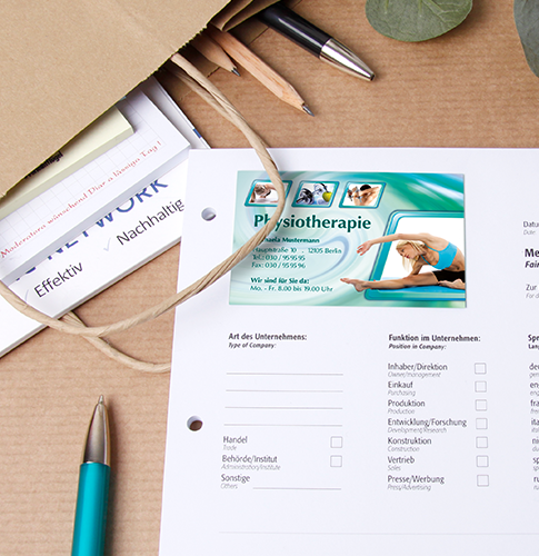 Visitenkarten für deine Praxis