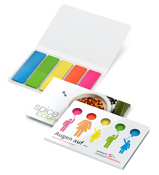 BIZSTIX® Pagemarker-Set im Softcoverumschlag