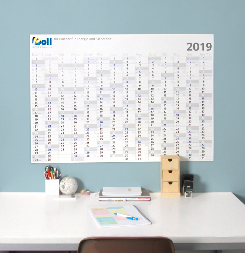 Was ist ein Wandkalender und warum ist er als Werbeartikel so beliebt?