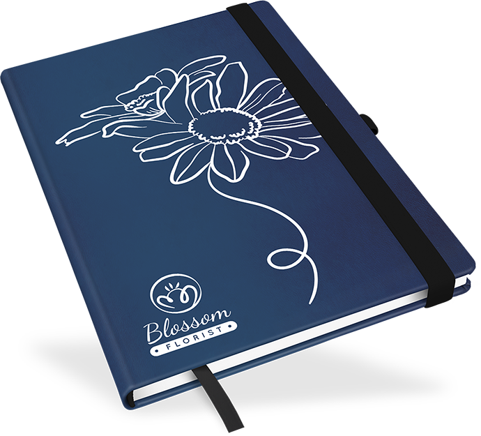 "Cosmic Cobalt" - Large mit deinem Umschlagdesign