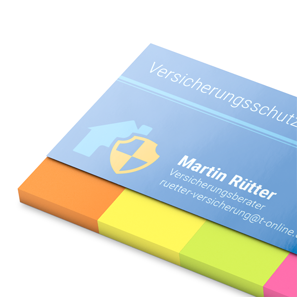 BIZSTIX® Index-Set Haftpapiermarker Short Cover