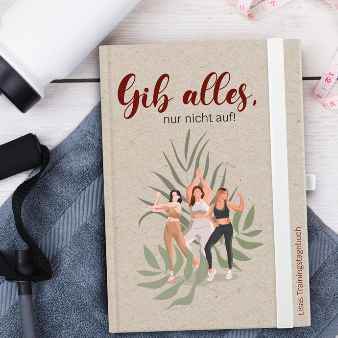 Fitness-Journal – Motivation & Fortschritt auf einen Blick