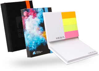 BIZSTIX® Hardcover-Set - Haftnotiz-Set im Hardcover