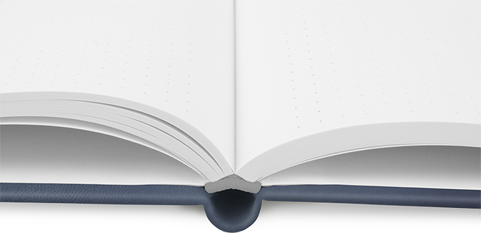 "Purple Navy" - DIN A5 mit deinem Umschlagdesign