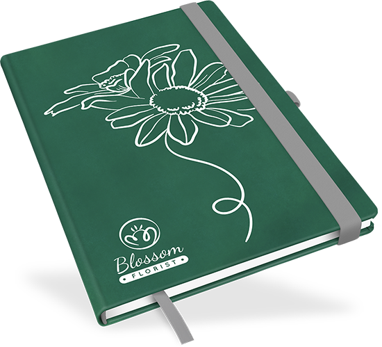 "Hunter Green" - Large mit deinem Umschlagdesign