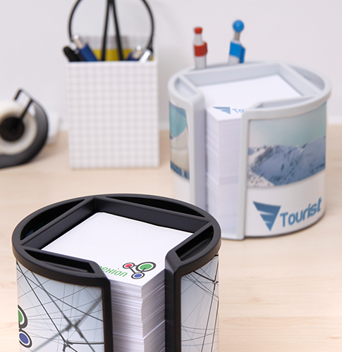 Zettelboxen mit Logo – Ein rundum gelungenes Werbemittel für mehr Markenpräsenz