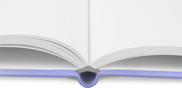 "Glossy Grape" - DIN A5 mit deinem Umschlagdesign