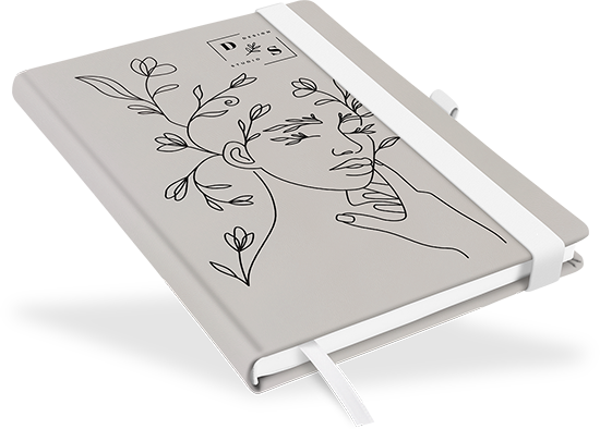 "Almond Milk" - DIN A5 mit deinem Umschlagdesign