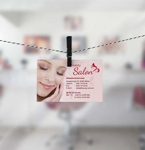 Warum ist eine professionelle Visitenkarte für Kosmetikerinnen so wichtig?
