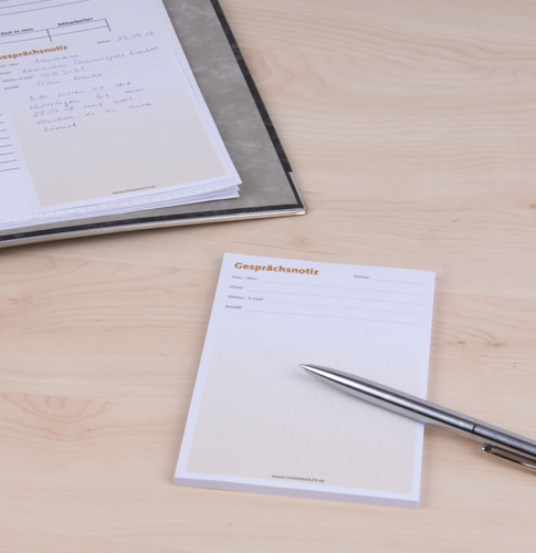 Wie du deinen Gesprächsnotizblock für Kundengespräche optimal nutzt