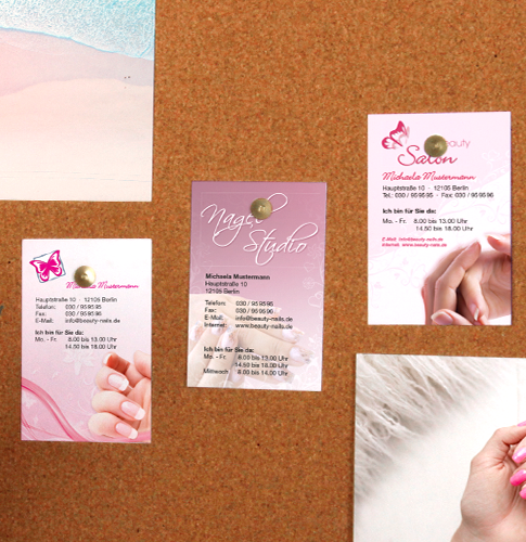 Visitenkarte für dein Nagelstudio gestalten – So erstellst du einen individuellen Look mit Druck und Stil
