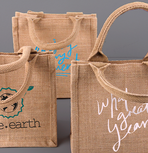 Jutebeutel mit Logo - das perfekte Werbemittel