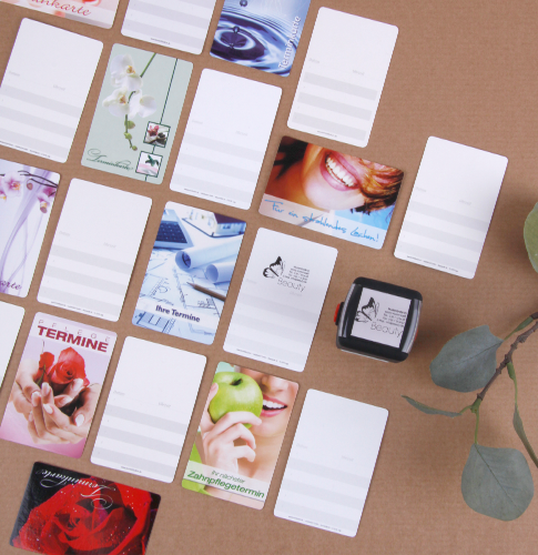 Welche Informationen auf keiner Terminkarte fehlen dürfen