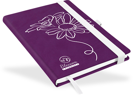 "Imperial Lila" - DIN A5 mit deinem Umschlagdesign