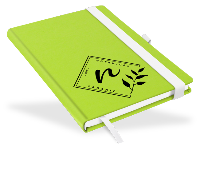 "Green Lizard" - DIN A5 mit deinem Umschlagdesign