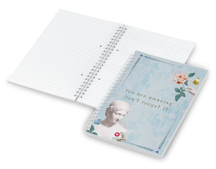 Collegeblock A5+ - mit Perforation