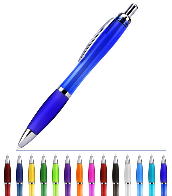 Kugelschreiber Color transparent