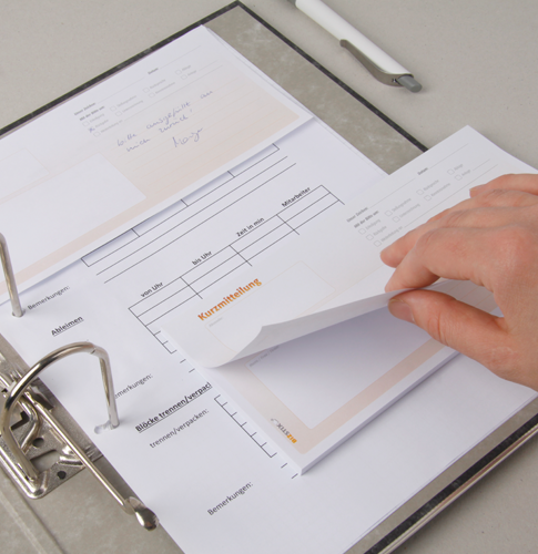 Was unterscheidet Kurzmitteilungsblätter von klassischen Notizblöcken?