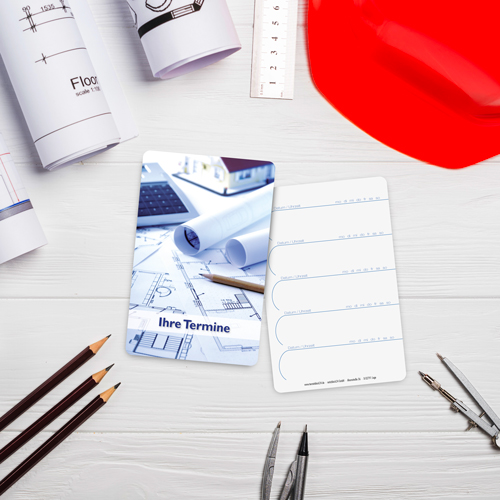 Handwerk Terminkarten 