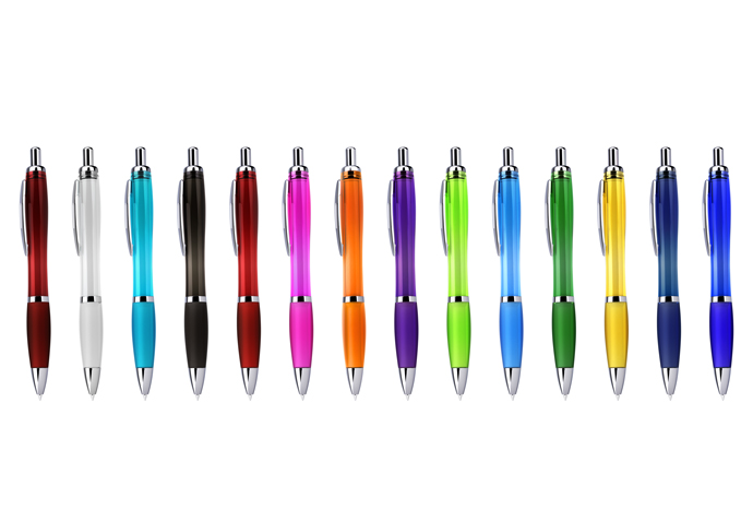Kugelschreiber Color transparent